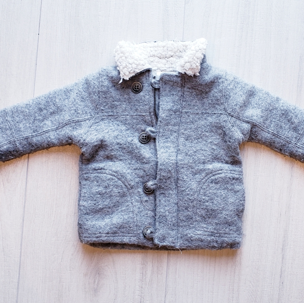 Zara Knitwear Coat - Picture 1 of 4